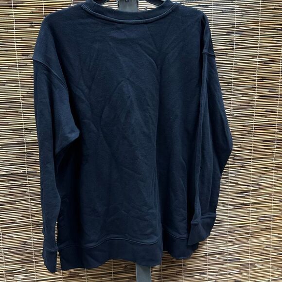 Adidas Originals Plus Size Cotton Logo Graphic Sweatshirt‎ - Black size 1X - Picture 3 of 3